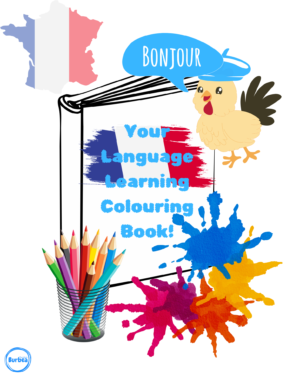 Colour and Learn French Activity Book